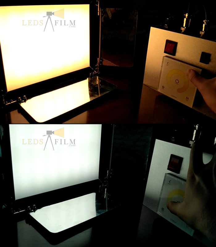LED soft light can have different color temperature